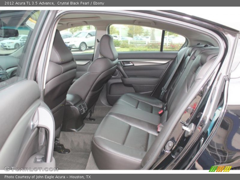 Crystal Black Pearl / Ebony 2012 Acura TL 3.5 Advance