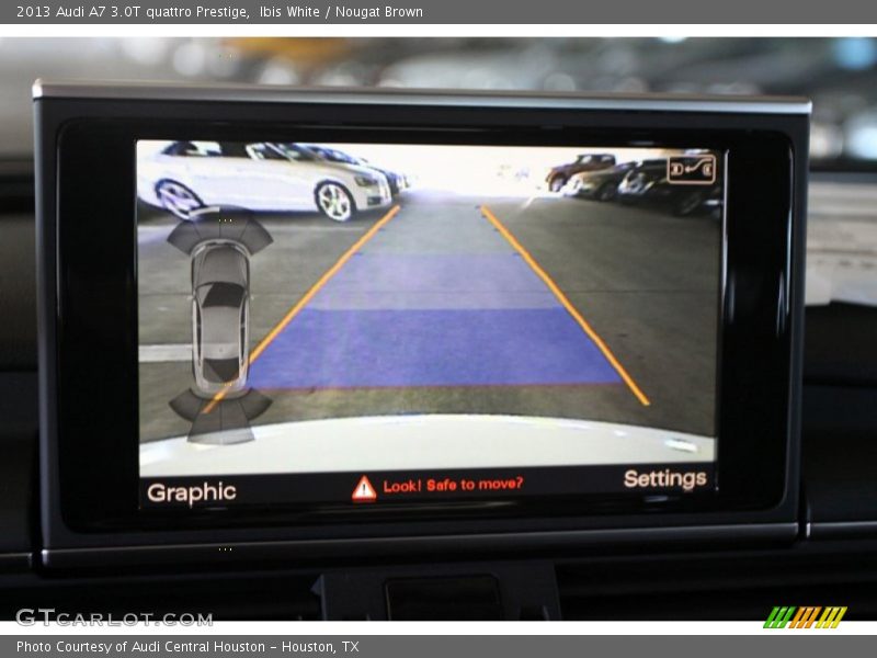 Ibis White / Nougat Brown 2013 Audi A7 3.0T quattro Prestige