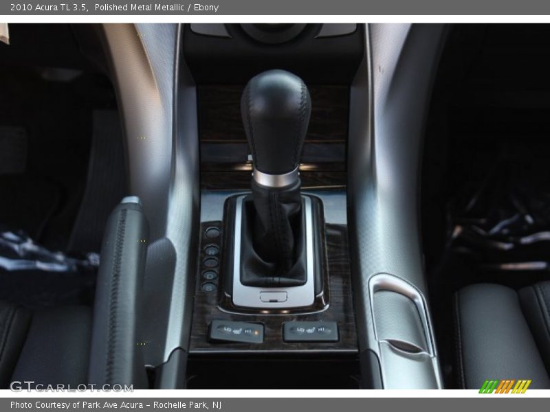 Polished Metal Metallic / Ebony 2010 Acura TL 3.5