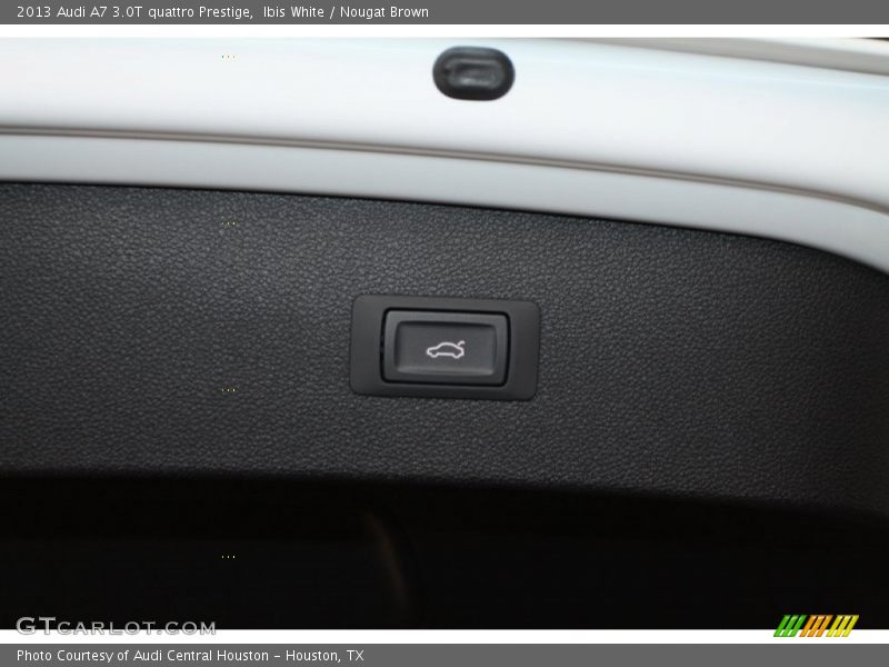 Ibis White / Nougat Brown 2013 Audi A7 3.0T quattro Prestige