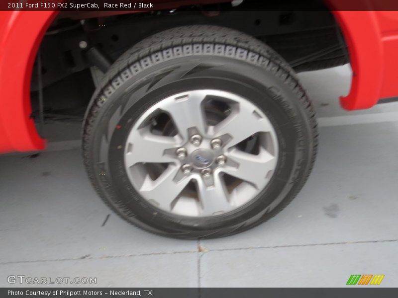 Race Red / Black 2011 Ford F150 FX2 SuperCab