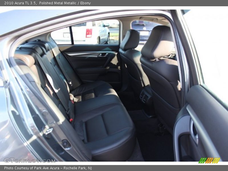 Polished Metal Metallic / Ebony 2010 Acura TL 3.5