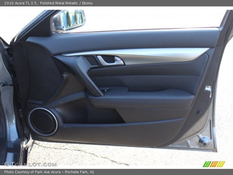 Polished Metal Metallic / Ebony 2010 Acura TL 3.5