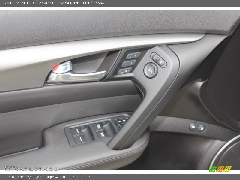Crystal Black Pearl / Ebony 2012 Acura TL 3.5 Advance