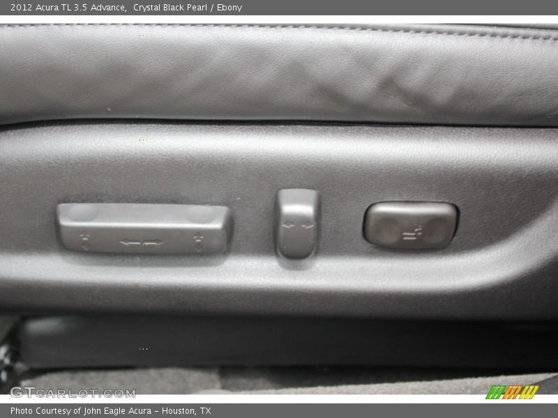 Crystal Black Pearl / Ebony 2012 Acura TL 3.5 Advance
