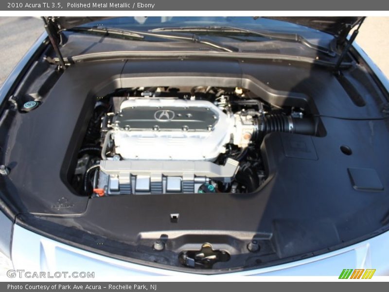 Polished Metal Metallic / Ebony 2010 Acura TL 3.5