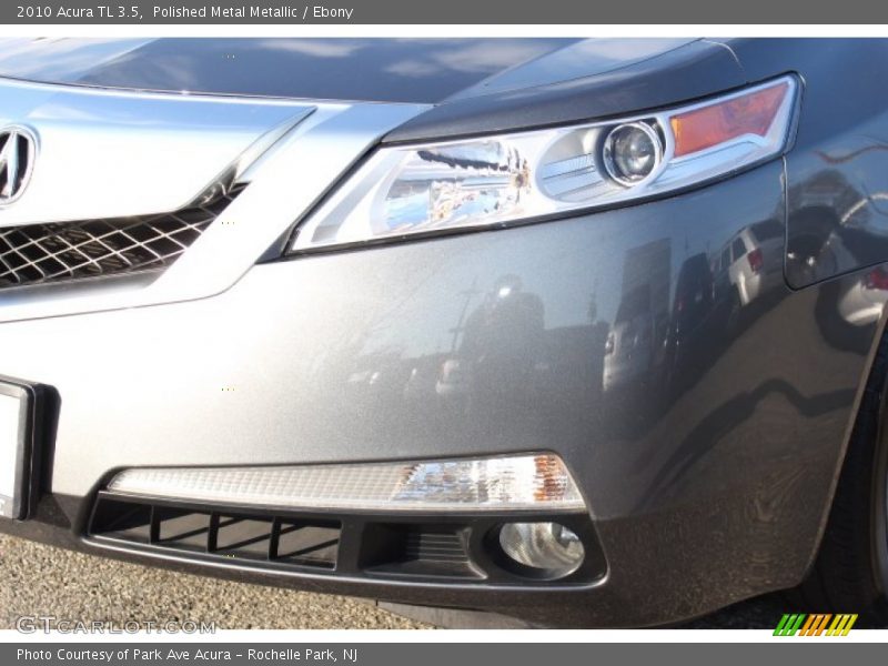 Polished Metal Metallic / Ebony 2010 Acura TL 3.5