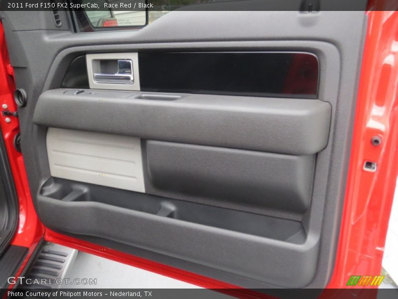 Race Red / Black 2011 Ford F150 FX2 SuperCab