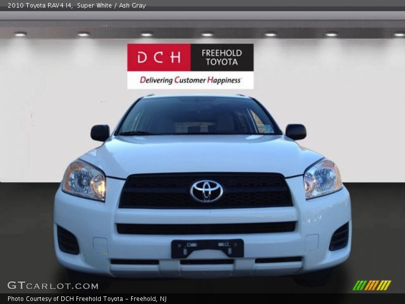 Super White / Ash Gray 2010 Toyota RAV4 I4
