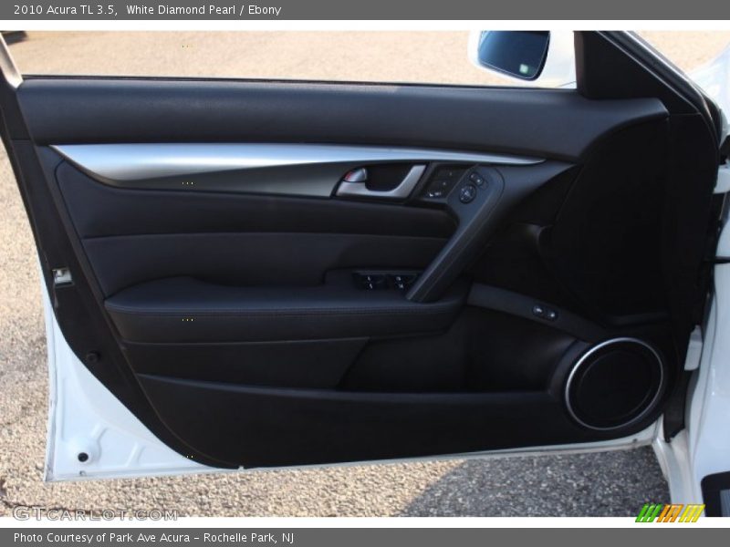 White Diamond Pearl / Ebony 2010 Acura TL 3.5