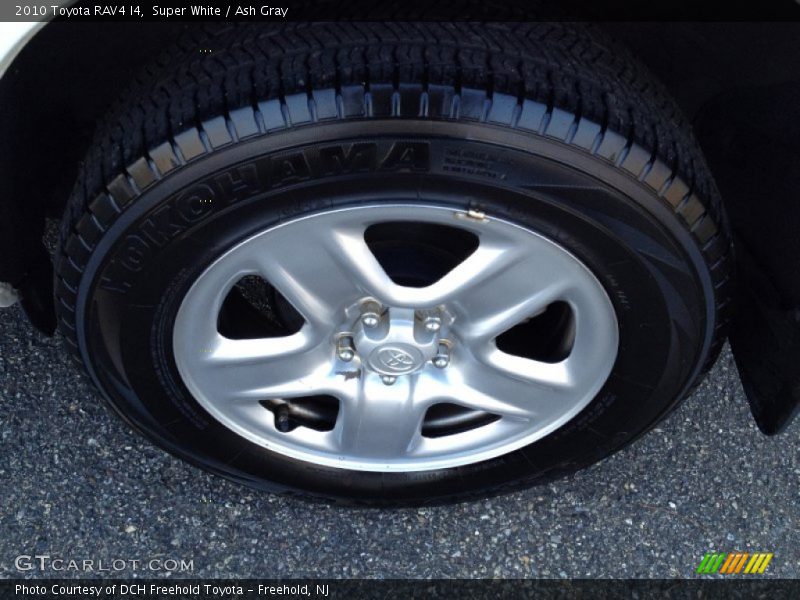 Super White / Ash Gray 2010 Toyota RAV4 I4