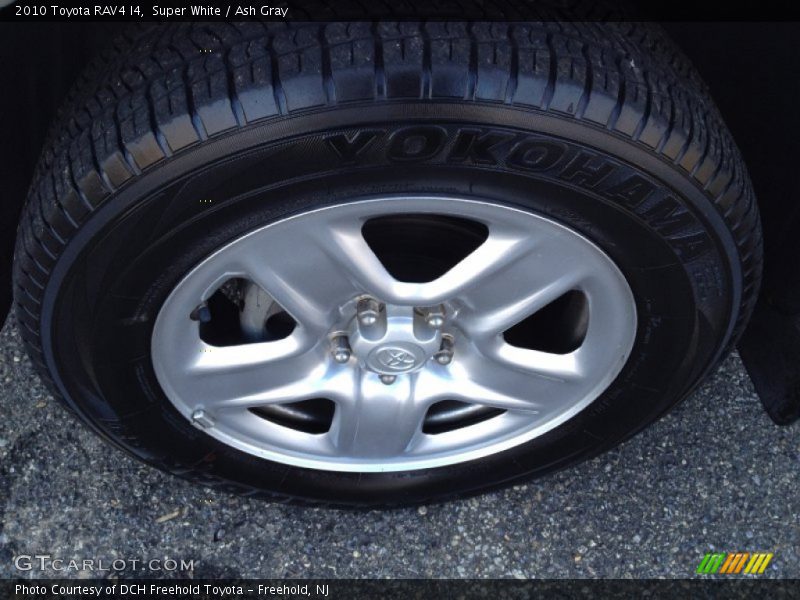 Super White / Ash Gray 2010 Toyota RAV4 I4