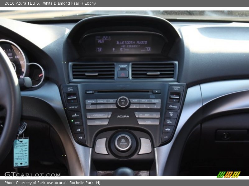 White Diamond Pearl / Ebony 2010 Acura TL 3.5