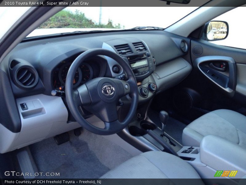 Super White / Ash Gray 2010 Toyota RAV4 I4