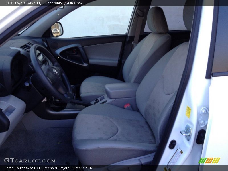 Super White / Ash Gray 2010 Toyota RAV4 I4