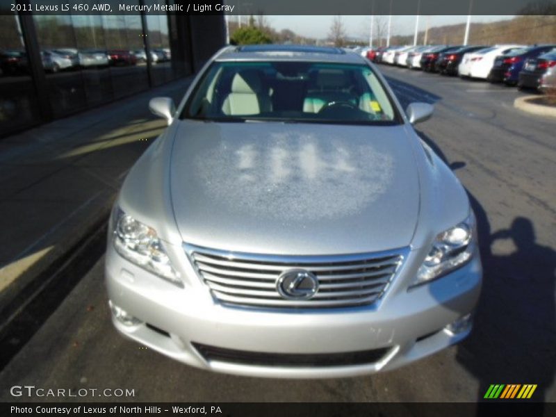 Mercury Metallic / Light Gray 2011 Lexus LS 460 AWD
