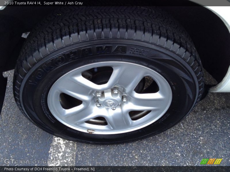 Super White / Ash Gray 2010 Toyota RAV4 I4