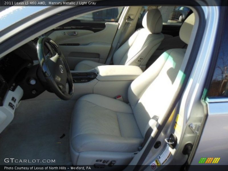 Mercury Metallic / Light Gray 2011 Lexus LS 460 AWD