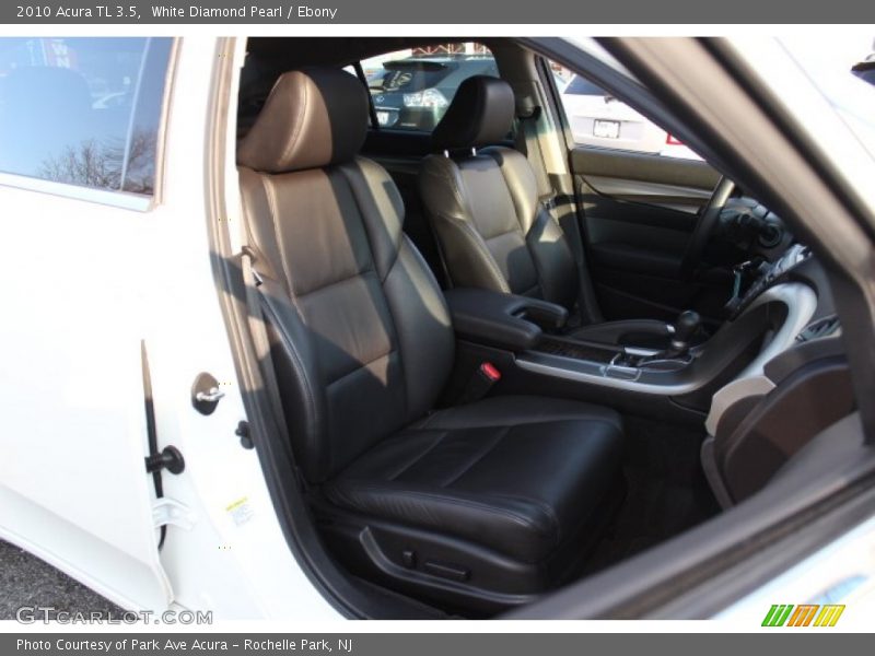 White Diamond Pearl / Ebony 2010 Acura TL 3.5