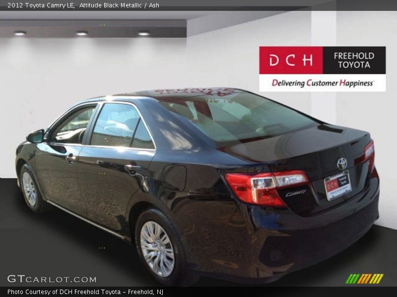 Attitude Black Metallic / Ash 2012 Toyota Camry LE