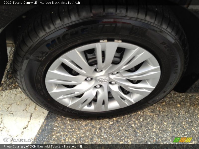 Attitude Black Metallic / Ash 2012 Toyota Camry LE