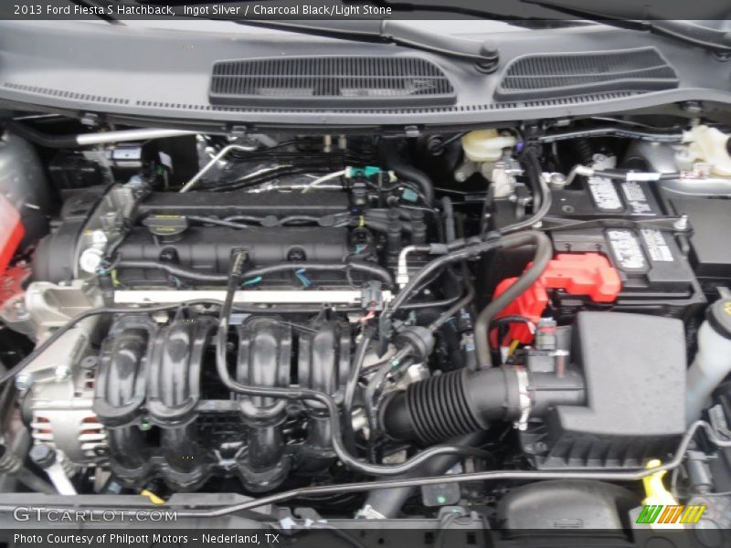  2013 Fiesta S Hatchback Engine - 1.6 Liter DOHC 16-Valve Ti-VCT Duratec 4 Cylinder