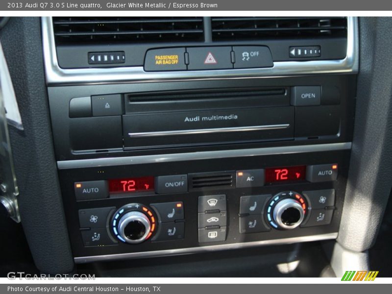 Controls of 2013 Q7 3.0 S Line quattro