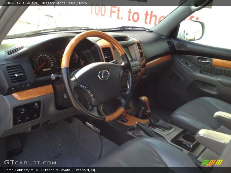 Blizzard White Pearl / Ivory 2004 Lexus GX 470