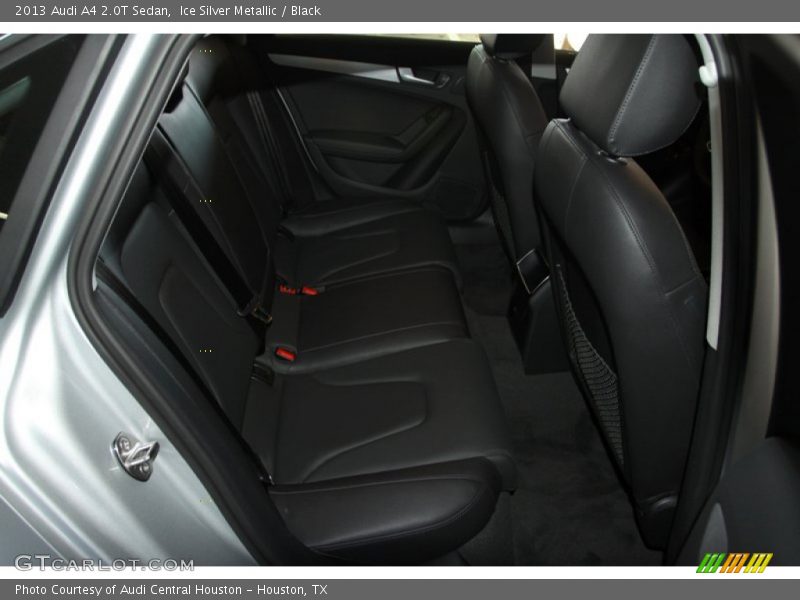 Ice Silver Metallic / Black 2013 Audi A4 2.0T Sedan