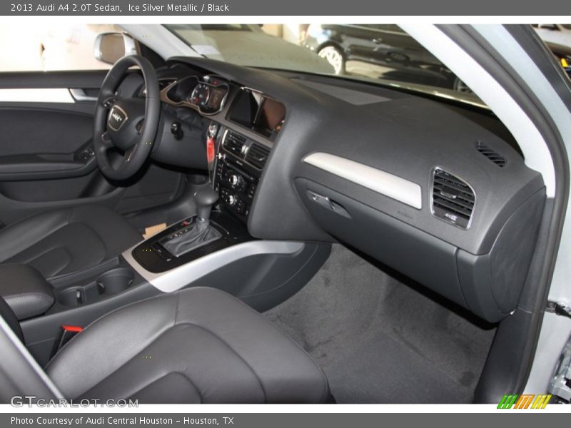 Ice Silver Metallic / Black 2013 Audi A4 2.0T Sedan