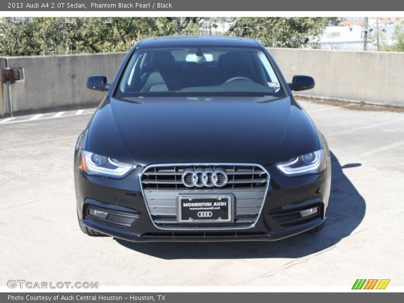 Phantom Black Pearl / Black 2013 Audi A4 2.0T Sedan