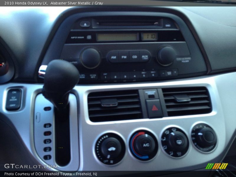 Alabaster Silver Metallic / Gray 2010 Honda Odyssey LX