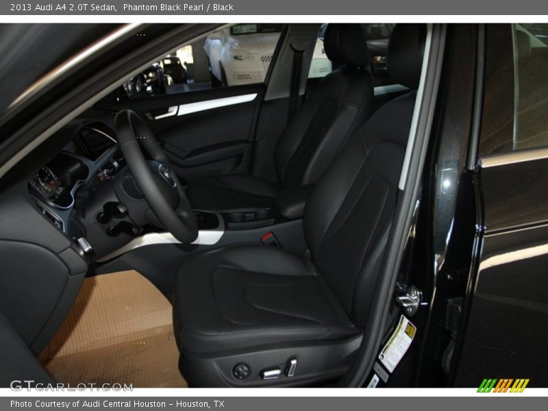Phantom Black Pearl / Black 2013 Audi A4 2.0T Sedan