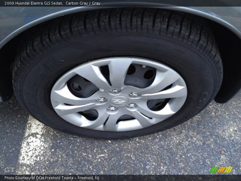 Carbon Gray / Gray 2009 Hyundai Elantra GLS Sedan