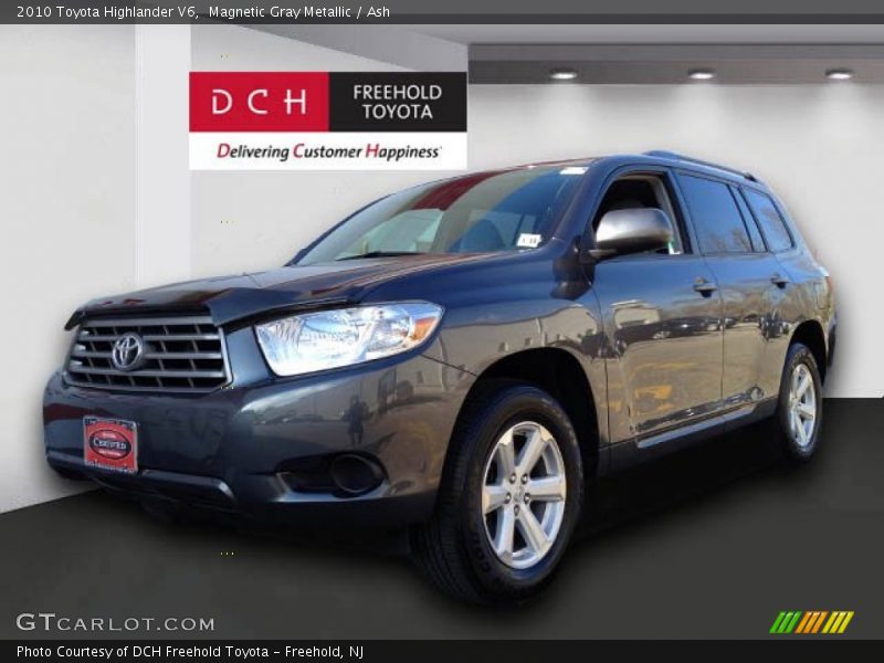 Magnetic Gray Metallic / Ash 2010 Toyota Highlander V6