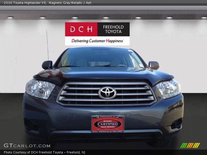Magnetic Gray Metallic / Ash 2010 Toyota Highlander V6