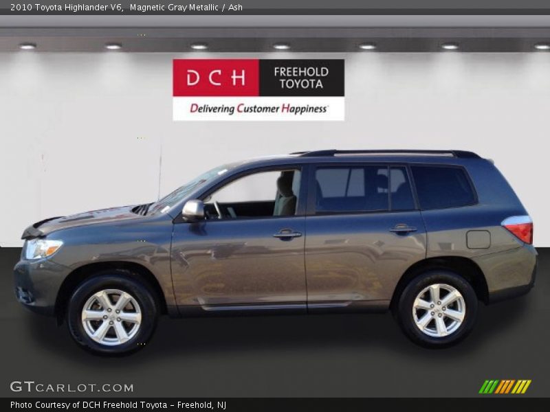 Magnetic Gray Metallic / Ash 2010 Toyota Highlander V6