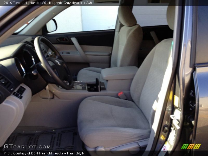 Magnetic Gray Metallic / Ash 2010 Toyota Highlander V6