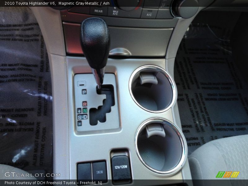 Magnetic Gray Metallic / Ash 2010 Toyota Highlander V6