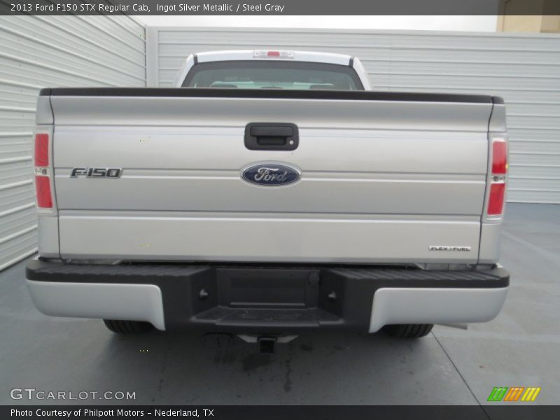 Ingot Silver Metallic / Steel Gray 2013 Ford F150 STX Regular Cab