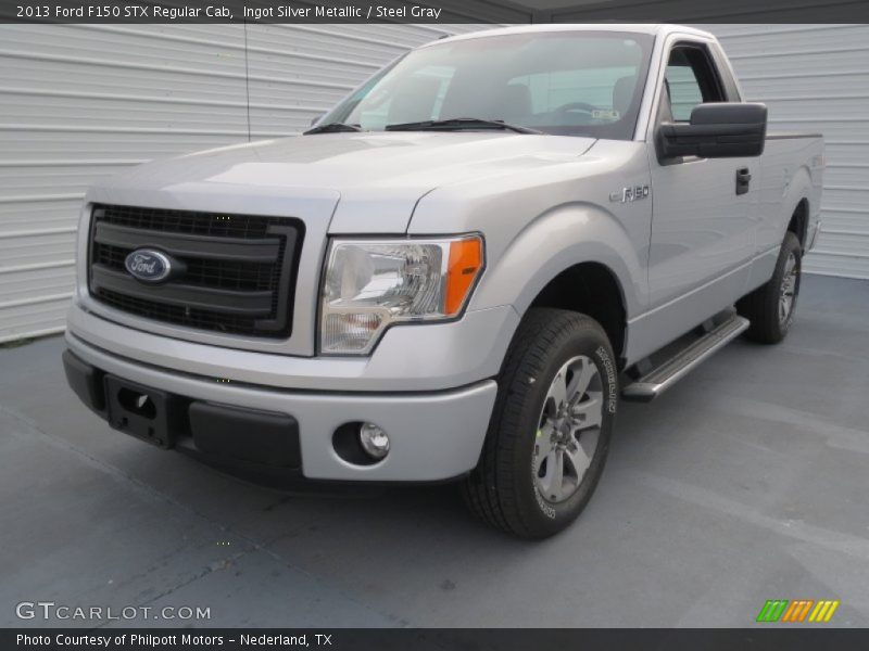 Front 3/4 View of 2013 F150 STX Regular Cab