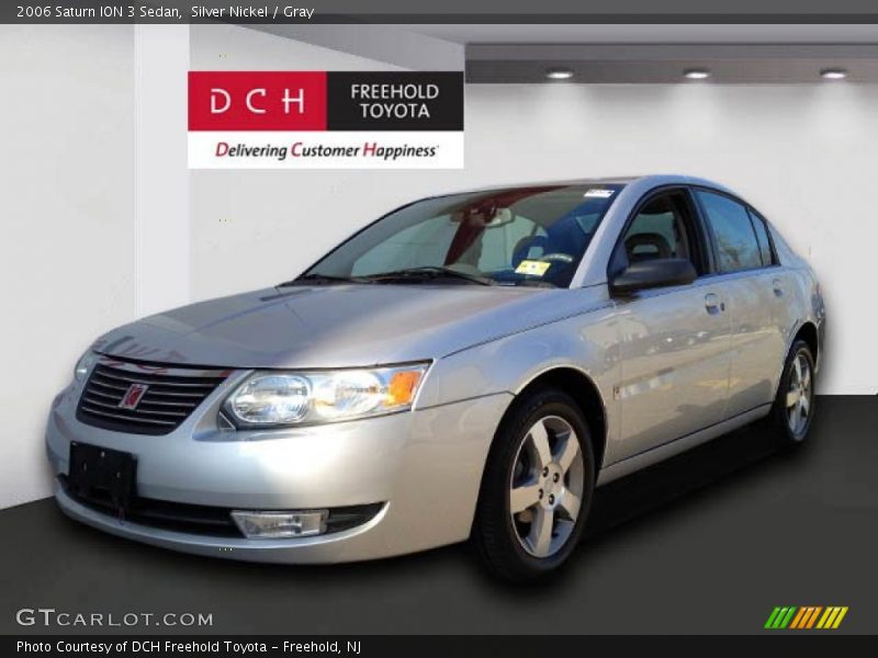 Silver Nickel / Gray 2006 Saturn ION 3 Sedan