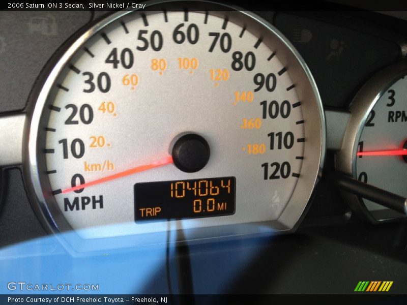  2006 ION 3 Sedan 3 Sedan Gauges