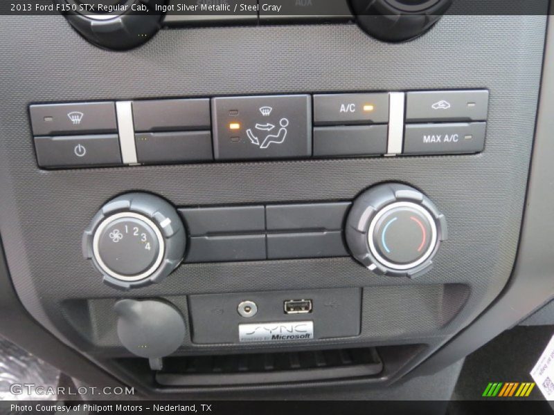 Controls of 2013 F150 STX Regular Cab