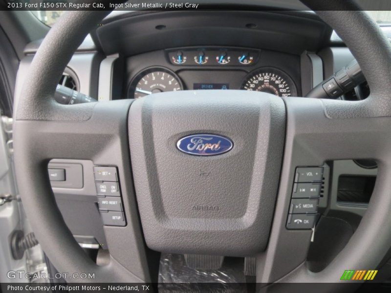  2013 F150 STX Regular Cab Steering Wheel