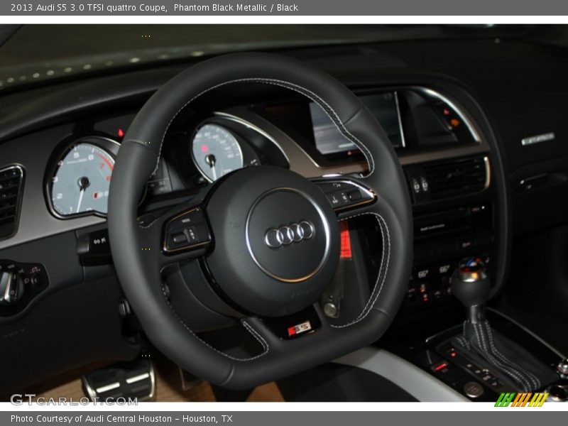 Phantom Black Metallic / Black 2013 Audi S5 3.0 TFSI quattro Coupe