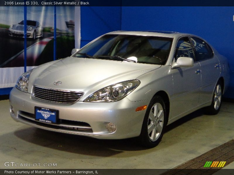 Classic Silver Metallic / Black 2006 Lexus ES 330