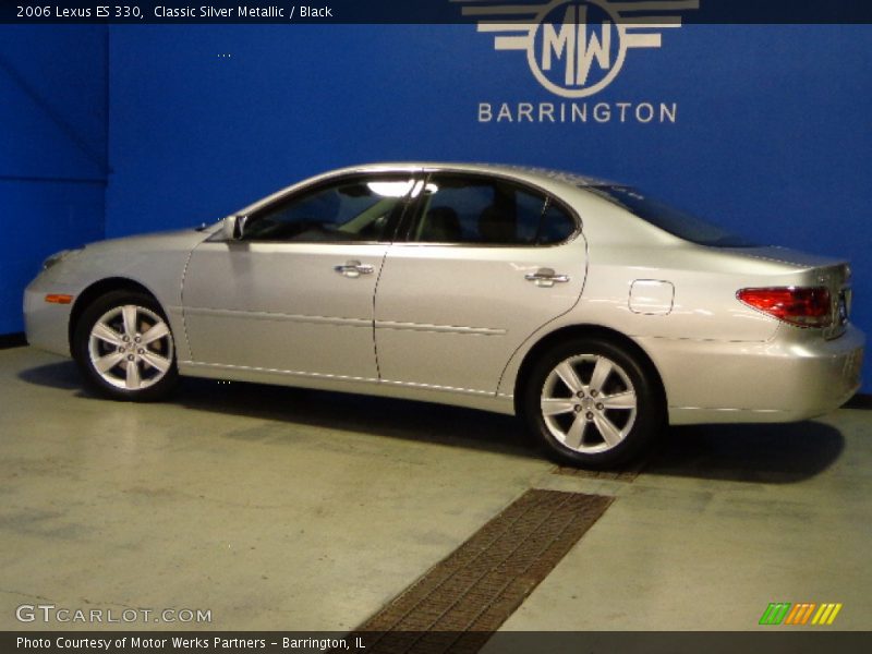 Classic Silver Metallic / Black 2006 Lexus ES 330