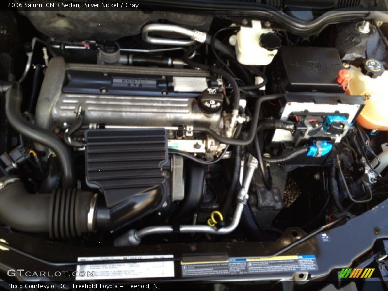  2006 ION 3 Sedan Engine - 2.2 Liter DOHC 16-Valve Ecotec 4 Cylinder