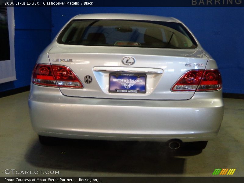 Classic Silver Metallic / Black 2006 Lexus ES 330